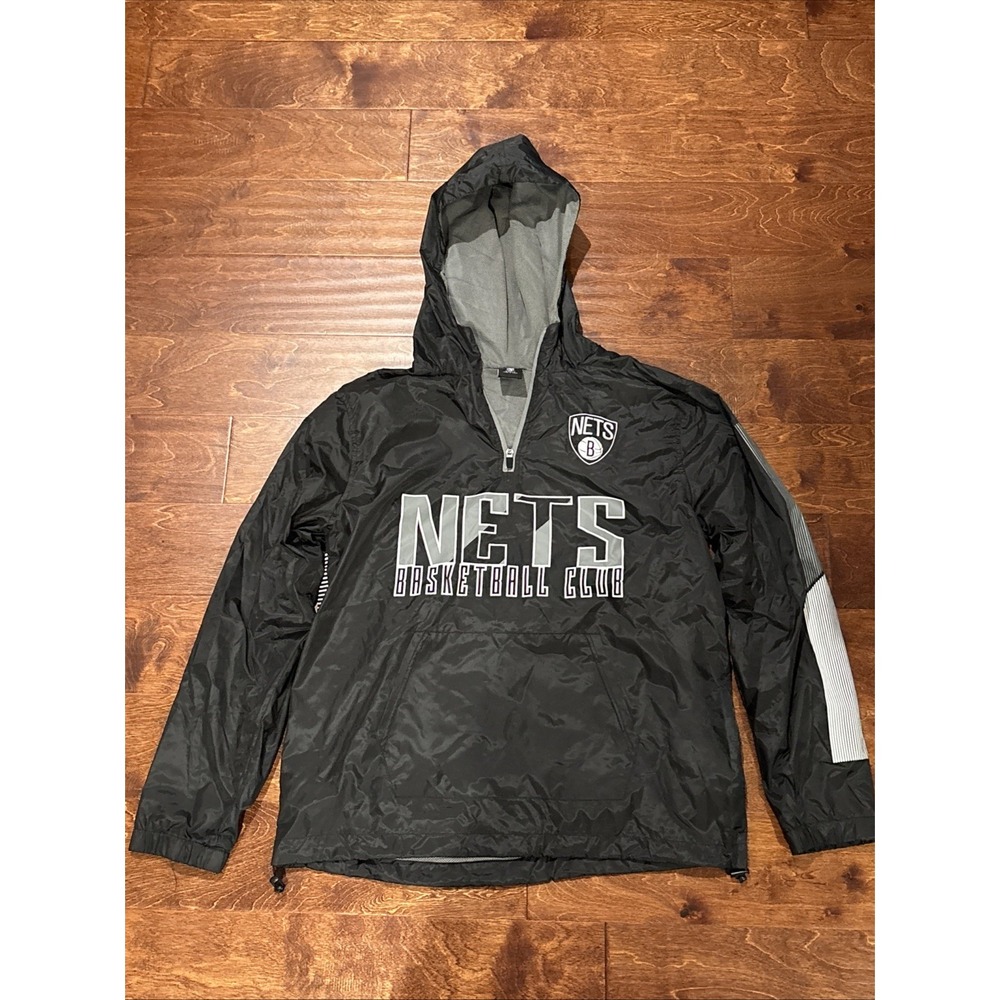 NBA Brooklyn Nets Light jacket size Small black Basketball
